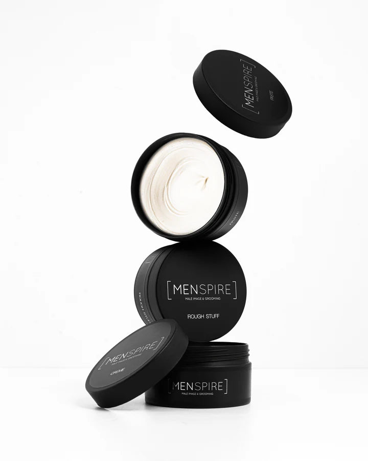 Menspire Pomada Rough Stuff – Fijación Fuerte, Textura Natural, Estilo Profesional