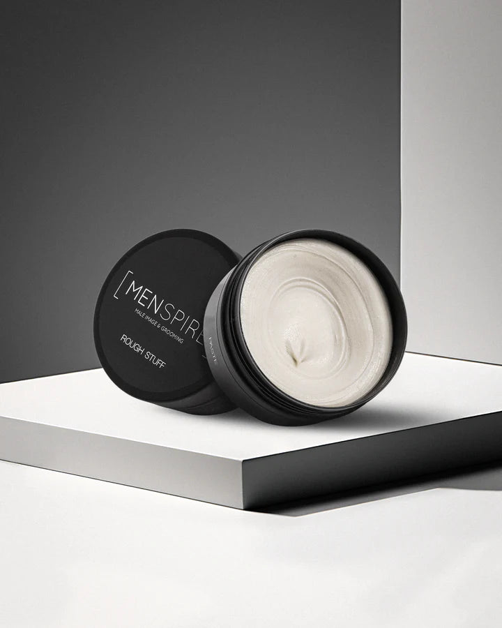 Menspire Pomada Rough Stuff – Fijación Fuerte, Textura Natural, Estilo Profesional