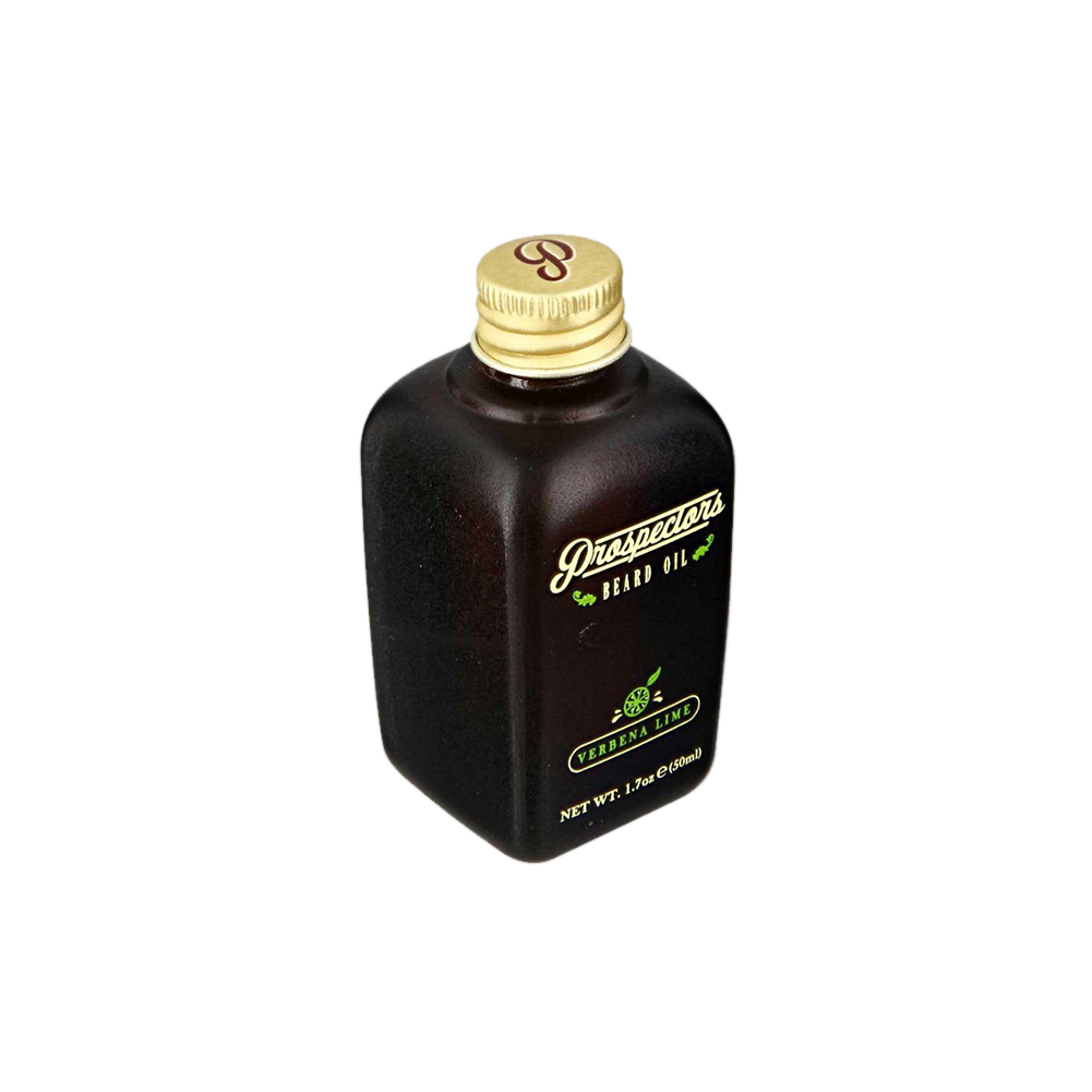 Prospectors - Aceite para Barba Verbena Lime - 50ml Hidratación y Nutrición Profunda para una Barba Suave y Saludable