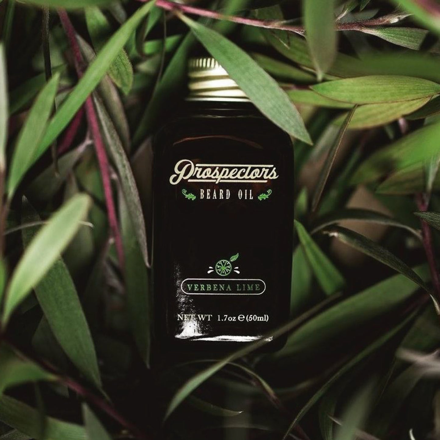 Prospectors - Aceite para Barba Verbena Lime - 50ml Hidratación y Nutrición Profunda para una Barba Suave y Saludable