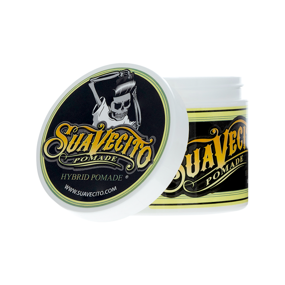 Suavecito Hybrid Pomade 113gr | Pomada para el Cabello | Fijación Media | Acabado Brillante