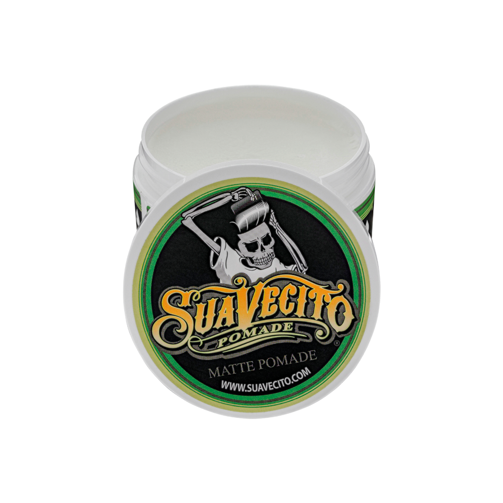 Suavecito Matte Pomade 113gr | Pomada para el Cabello | Fijación Alta | Acabado Mate