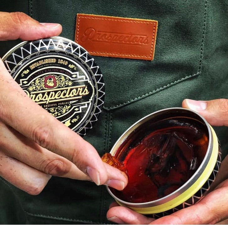 Prospectors Iron Ore 113gr | Pomada para el Cabello | Fijación Alta | Acabado Brillante