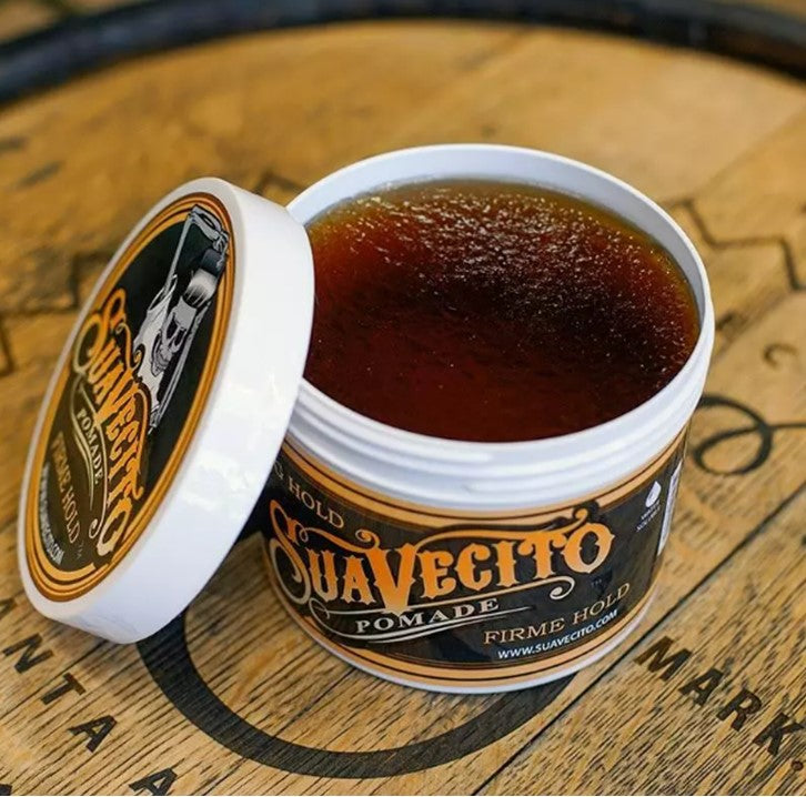 Suavecito Firme Hold Pomade 113gr | Pomada para el Cabello | Fijación Alta | Acabado Brillante