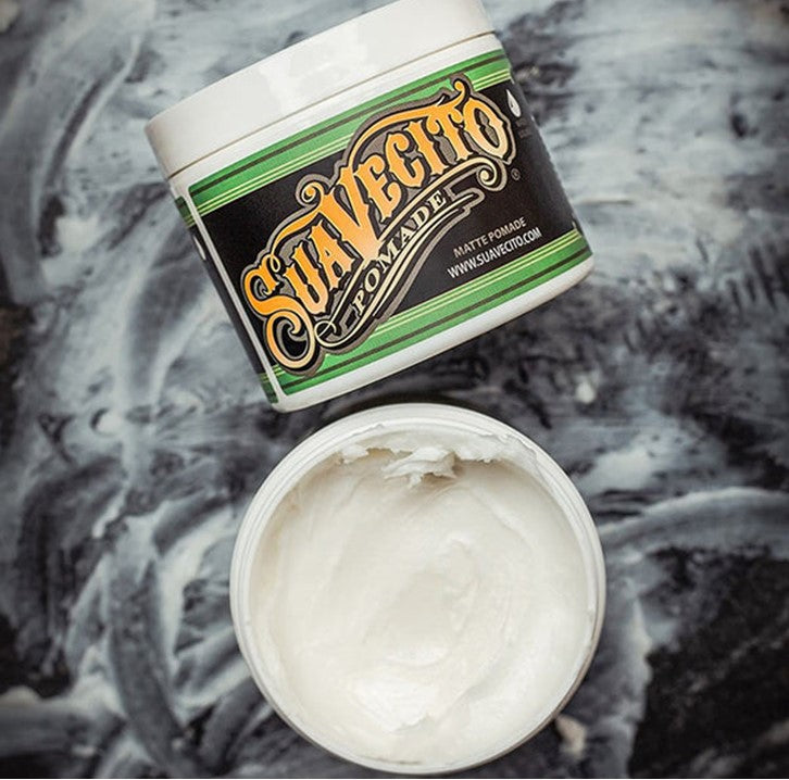 Suavecito Matte Pomade 113gr | Pomada para el Cabello | Fijación Alta | Acabado Mate