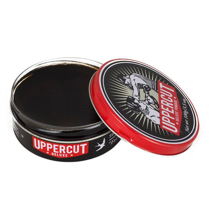 Uppercut Deluxe 90gr | Pomada para el Cabello | Fijación Alta | Acabado Brillante