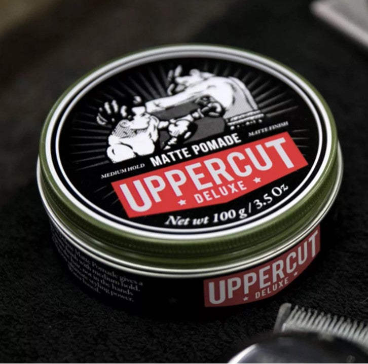 Uppercut Matte 100gr | Pomada para el Cabello | Fijación Media | Acabado Mate