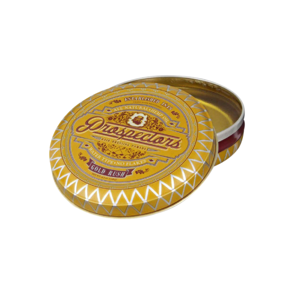 Prospectors Gold Rush 113gr | Pomada para el Cabello | Fijación Media | Acabado Brillante