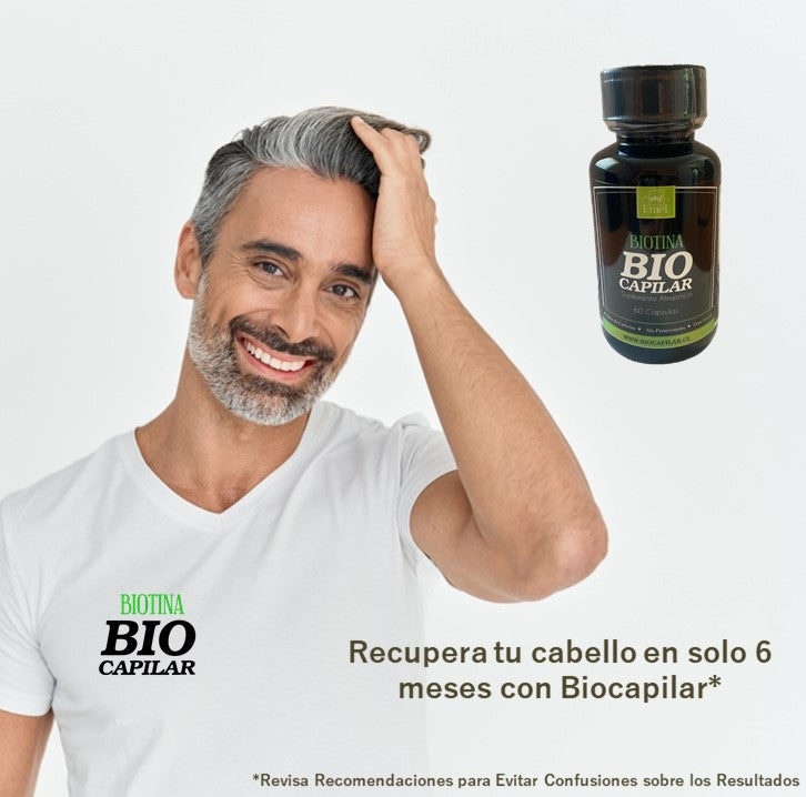 BioCapilar: Detén la Caída del Cabello y Fortalécelo desde la Raíz