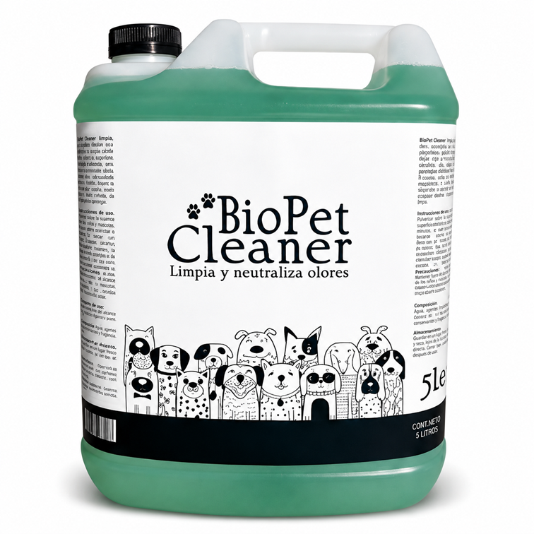 Zona Libre de Olor | BioPet Cleaner 5 Litros