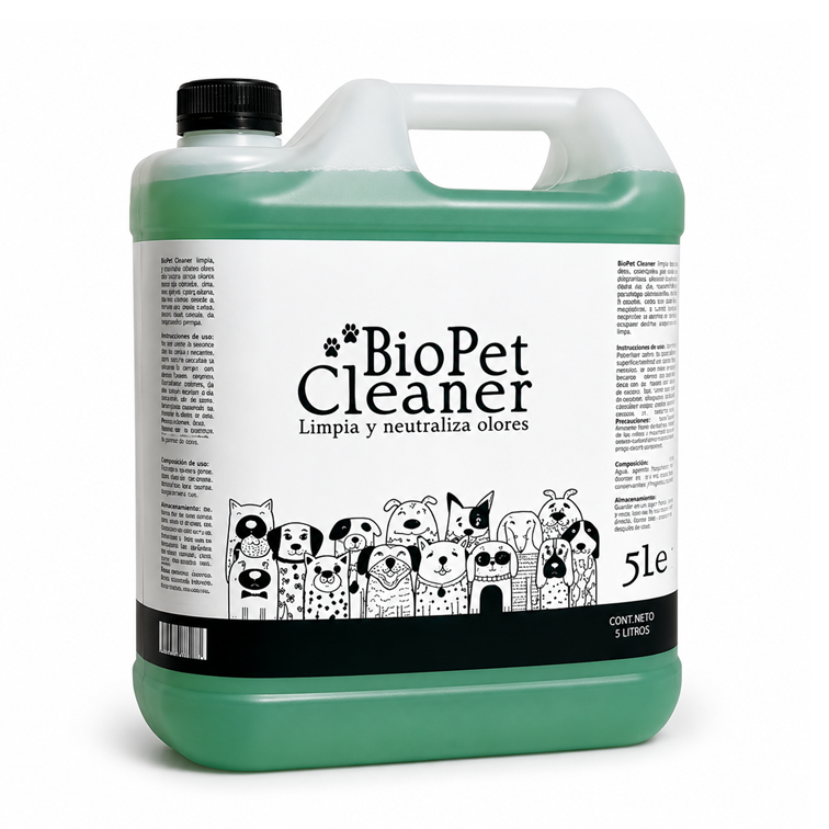 Zona Libre de Olor | BioPet Cleaner 5 Litros